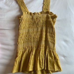 Urban outfitters ruffle tank